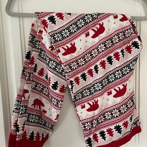 Wondershop Red and White Bear Pajamas